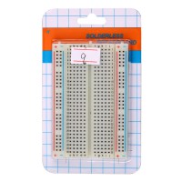 High Quality Solderless Breadboard with 400 Tie-Points ( White Color ) 5pcs/lot