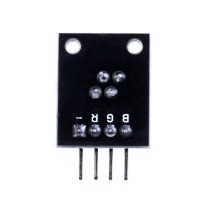 RGB 3-Color LED Module for Arduino ( Black Color ) 10pcs/lot