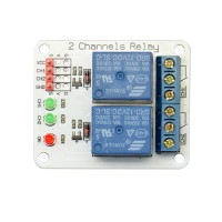 5pcs/lot 2 Channel 12V Relay Module Extension Board for Arduino