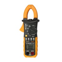 Mini Pocket MS2008A Digital AC Clamp Meter Current Voltage Resistance Tester with Auto and Manual Range