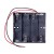 4 x AA Battery Case Holder with Leads for Arduino - Black 10pcs/lot