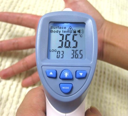 No Contact Touch Infrared Body Auto Range Digital LCD Thermometer Kid Baby Child