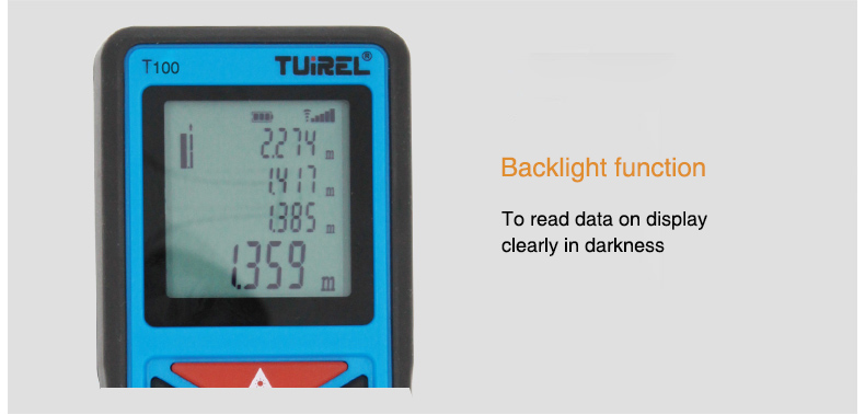 tuirel t100 backlight function