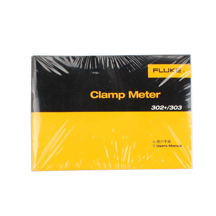 F302 Fluke 302 Digital Clamp Meter AC/DC Multimeter Tester w/ Case