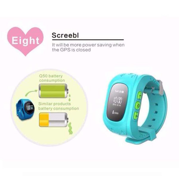 GSM Wrist Watch Phone LBS GPS Tracker Location Anti-lost SOS For children Kids