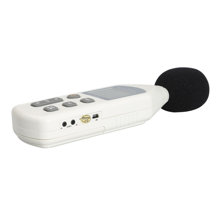 KXA WS1361 Digital Sound Level Meter Pressure Tester 30-130dB Decibel USB Noise Measurement 